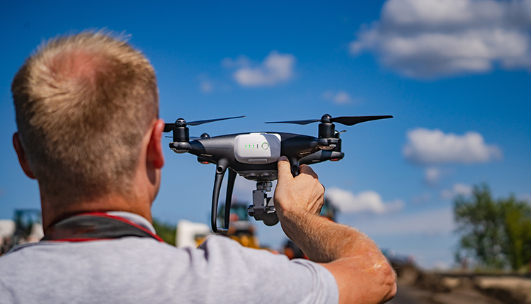 operador de dron