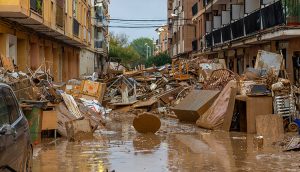 Imagen de las consecuencias de la DANA que afectó a la provincia de Valencia (España)