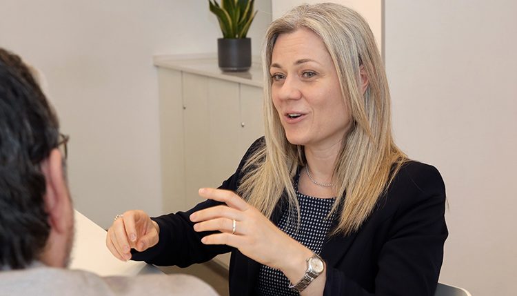 Laura López Demarbre, presidenta de Fundación Mutua de Propietarios