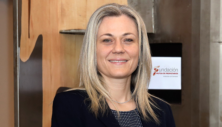Laura López Demarbre, presidenta de Fundación Mutua de Propietarios