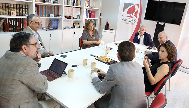 Imagen de la mesa redonda organizada por PERICIA y Actualidad Aseguradora